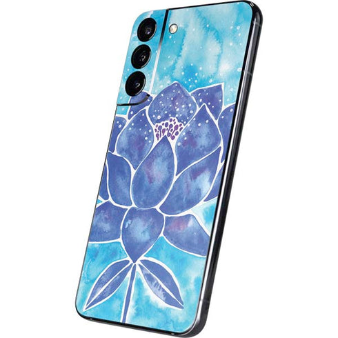 Cat Coq Blue Lotus Galaxy S22 Plus Skin